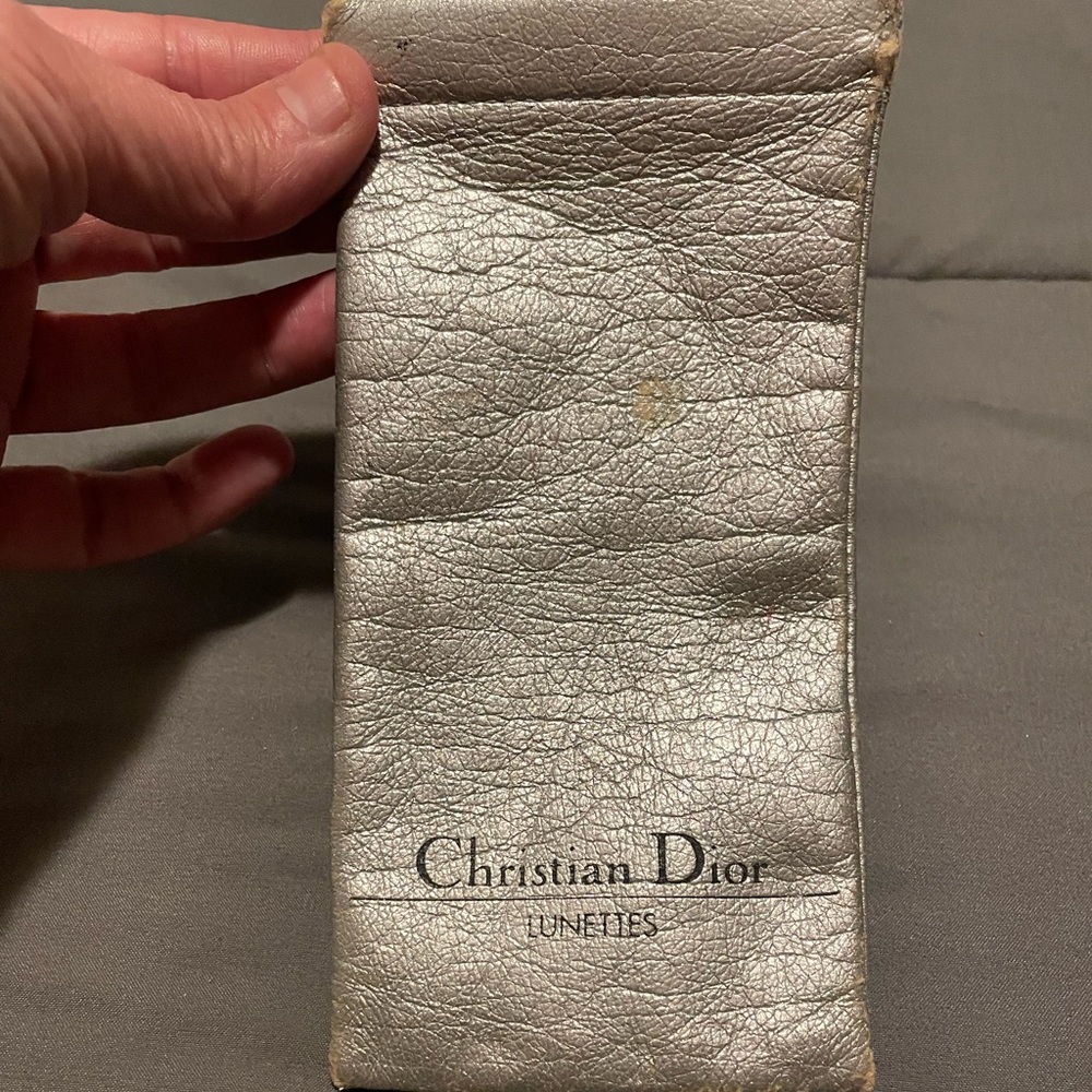 Christian Dior Lunettes Vintage Glasses Case Holder